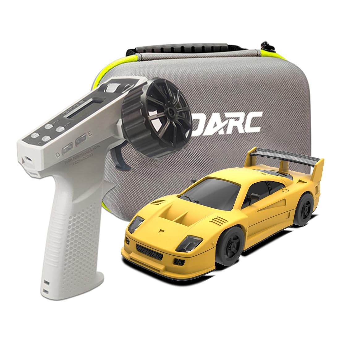 Amazon.com: LDARC Radiant S100 1:64 Mini RC Sports Car, Full-Scale